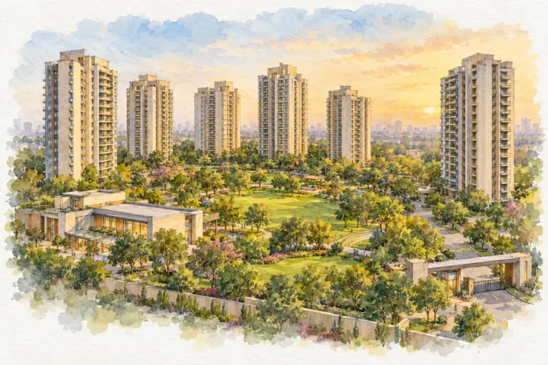 Illustration of Emaar The Palm Springs