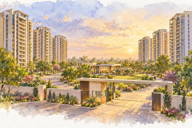 Illustration of Emaar The Vilas