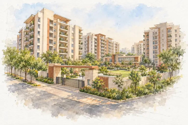 Illustration of Eros Edenwood Towers