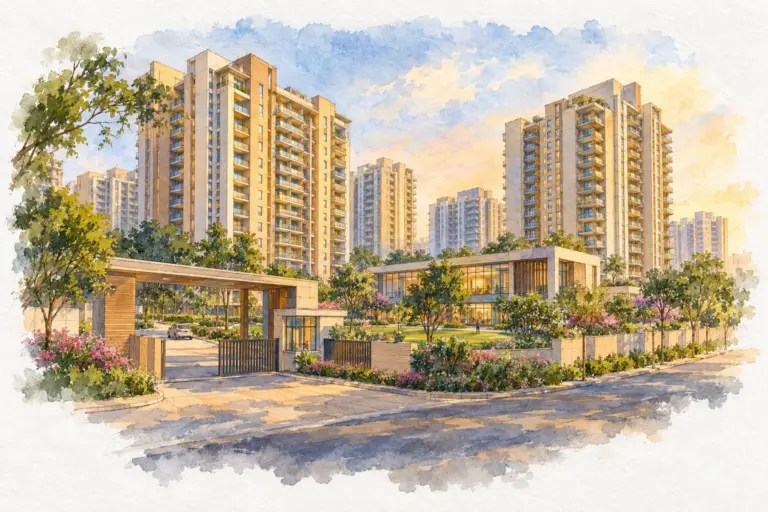 Illustration of Eros Wembley Premium Tower