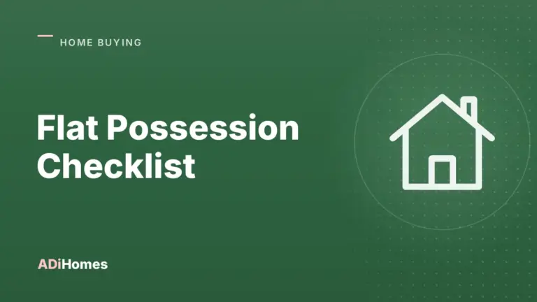 flat possession checklist snag list before you take handover cover 1