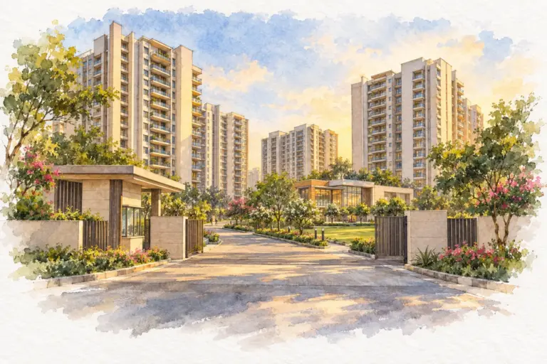 Illustration of Gardenia Gateway