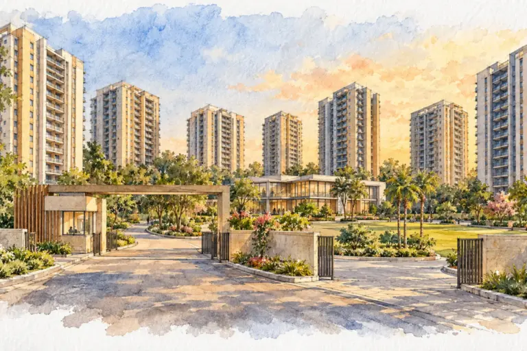 Illustration of Gaur City 6th Avenue