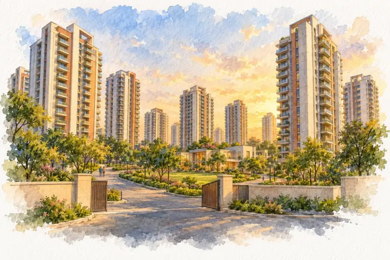 Illustration of Gaur Grandeur