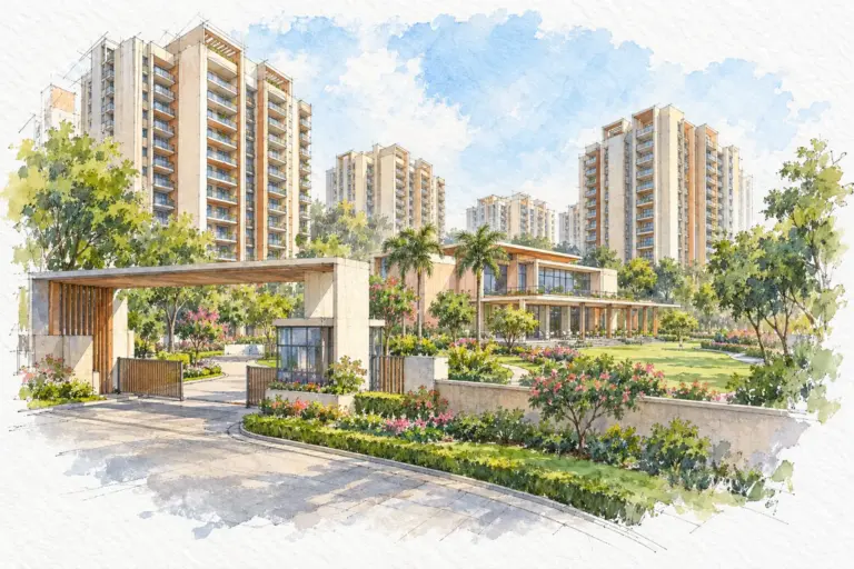 Illustration of Gaur NYC Residences