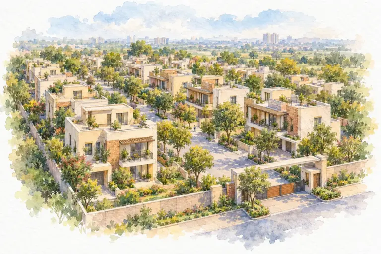 Illustration of Gaur Yamuna City 2nd Park View