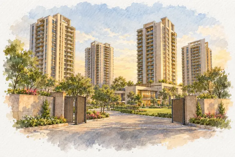 Illustration of Gaurav Apartment