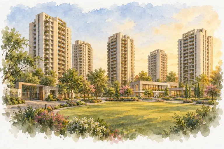 Illustration of Godrej Air Sector 85