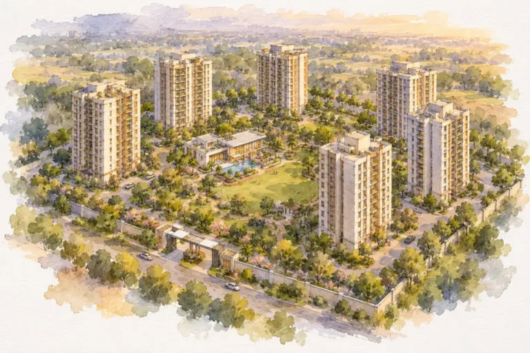Illustration of Godrej Aria