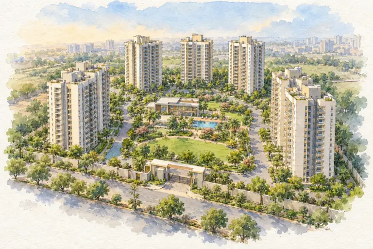 Illustration of Godrej Nest