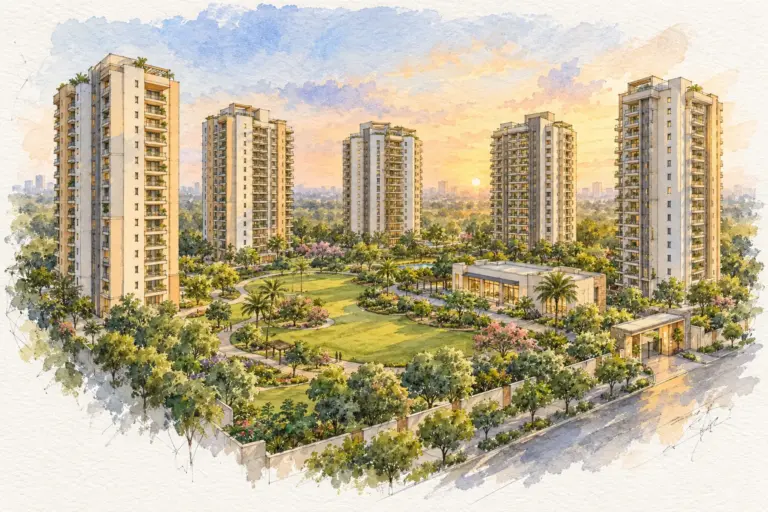 Illustration of Godrej Oasis