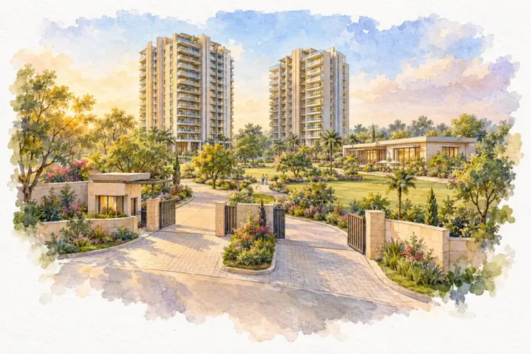 Illustration of Godrej Premia Tower