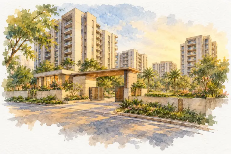 Illustration of Godrej Vrikshya