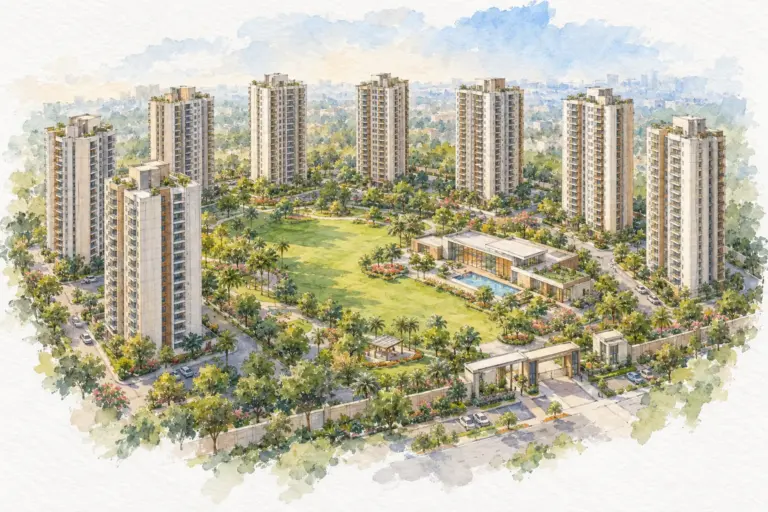 Illustration of Godrej Woods