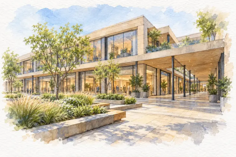 Illustration of Gold Souk Mall Gurugram