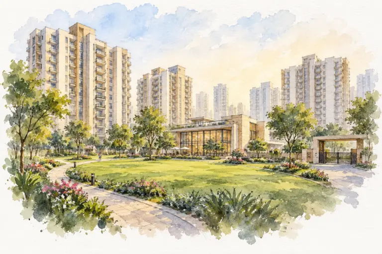 Illustration of Golden Floors