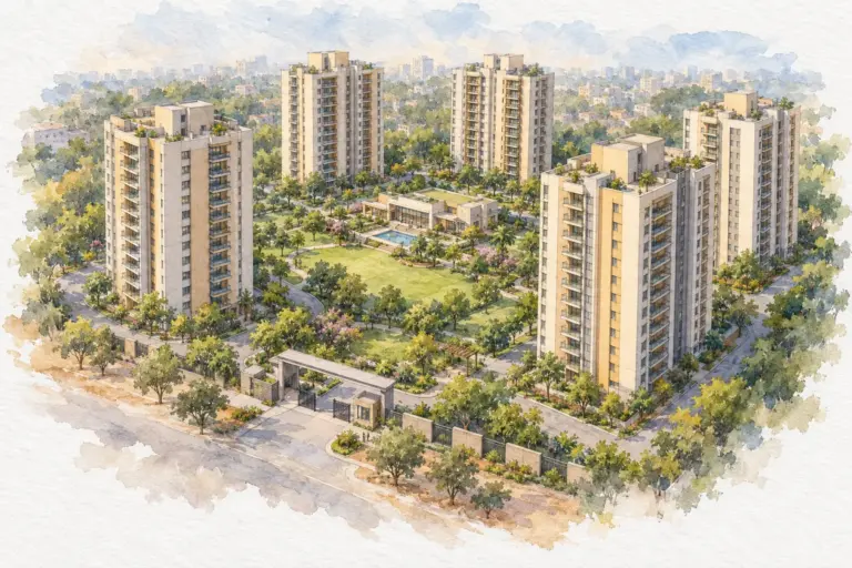 Illustration of Golden Heights