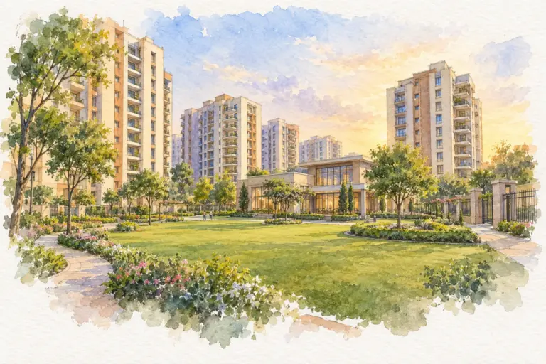 Illustration of Greenwood City Sonipat