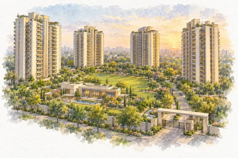 Illustration of Gyandeep Apartments