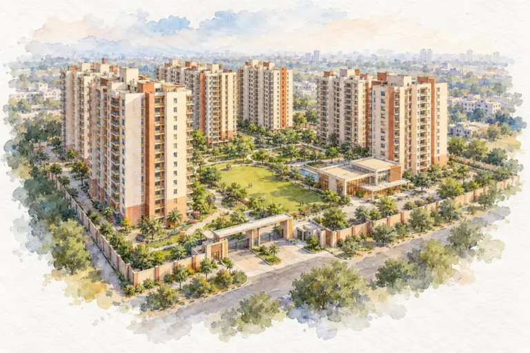 Illustration of Happy Homes Exclusive Phase 2