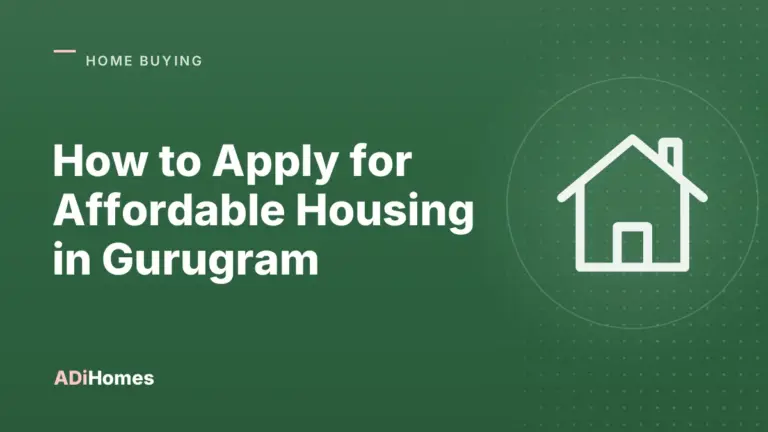 haryana affordable housing flats how to apply in gurugram cover 1