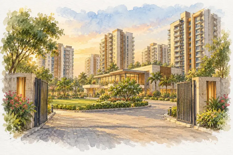 Illustration of Hewo Apartment