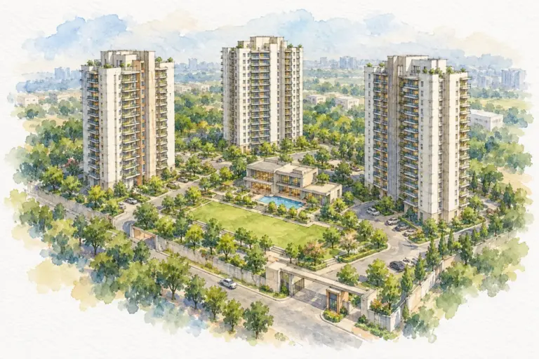 Illustration of Indiabulls Estate & Club