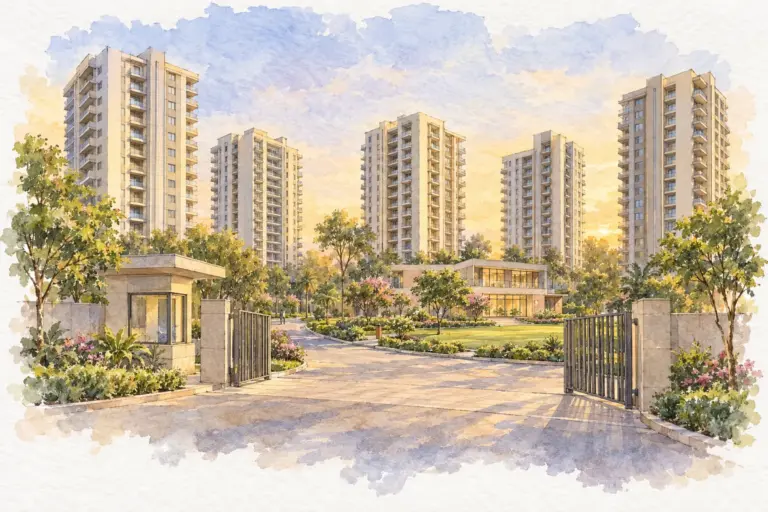 Illustration of Ireo Gurgaon Hills