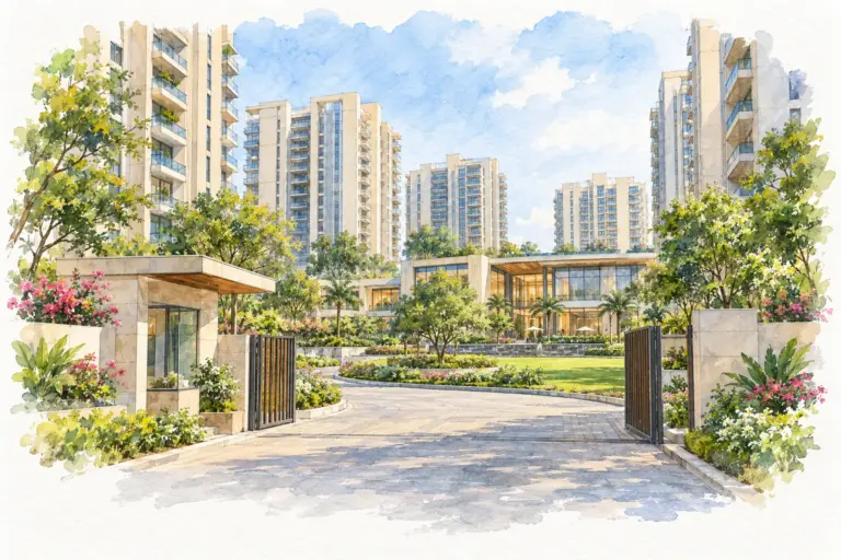 Illustration of IRWO Westend Towers