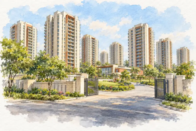 Illustration of Jagdamba Apartment