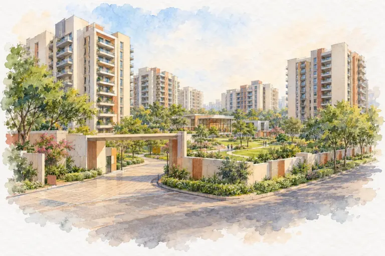 Illustration of Jay Shree Royal Greens