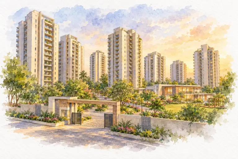 Illustration of Jaypee Greens Buddh Circuit Studios I