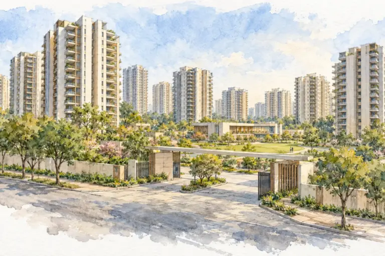 Illustration of Jaypee Greens Kensington Park Apartments