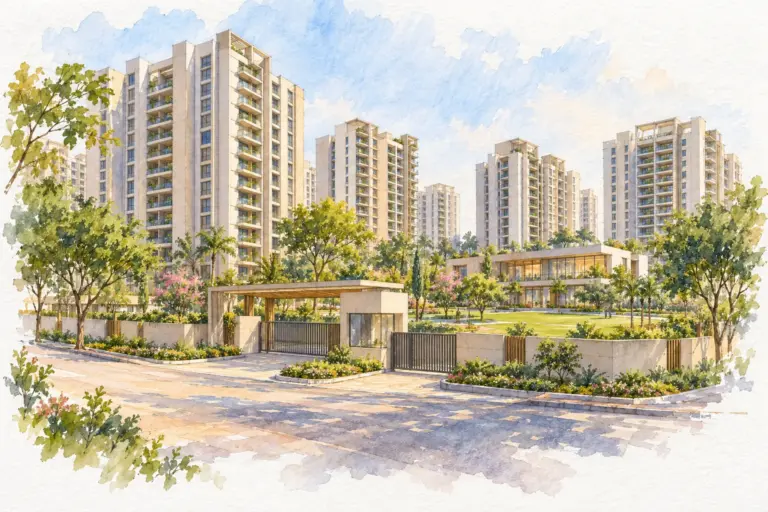 Illustration of Jaypee Greens Kosmos - A (Phase II)