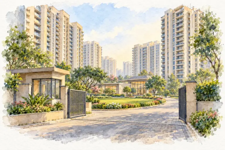 Illustration of Jaypee Greens Pavilion Court & Heights (Phase II)