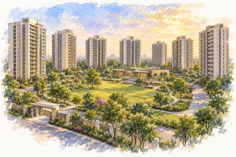 Illustration of Jaypee Greens The Orchards