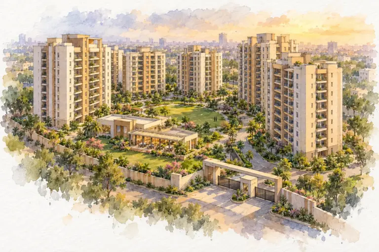 Illustration of Jyoti Super Village