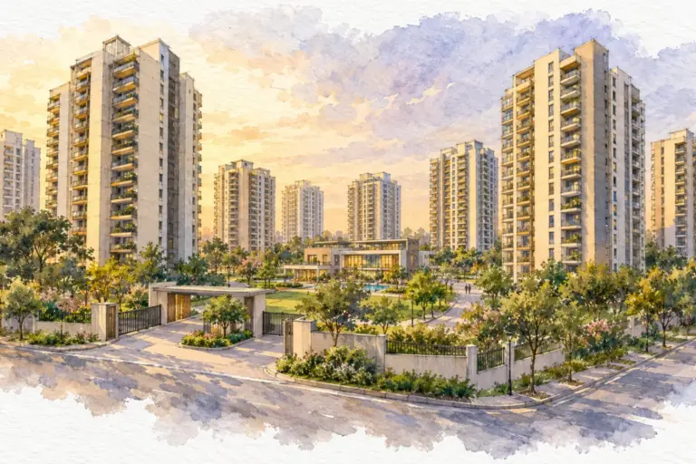 Illustration of Kailash Apartment