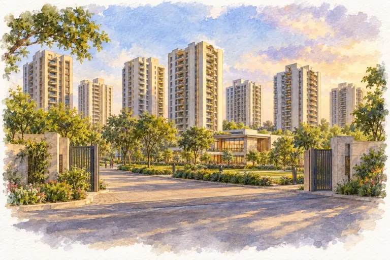 Illustration of Kailash Apartments
