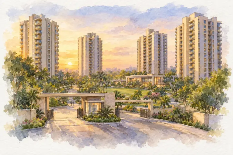 Illustration of Kamakshi Apartment