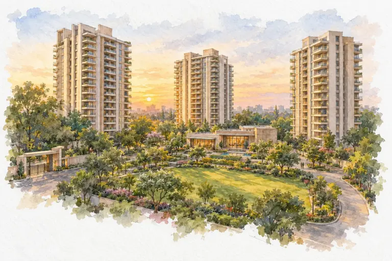 Illustration of Katyayani Apartment