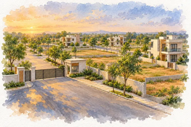 Illustration of KBM Nityam Avenue