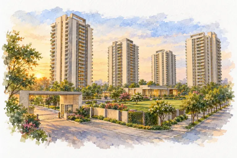 Illustration of Kohinoor Residency