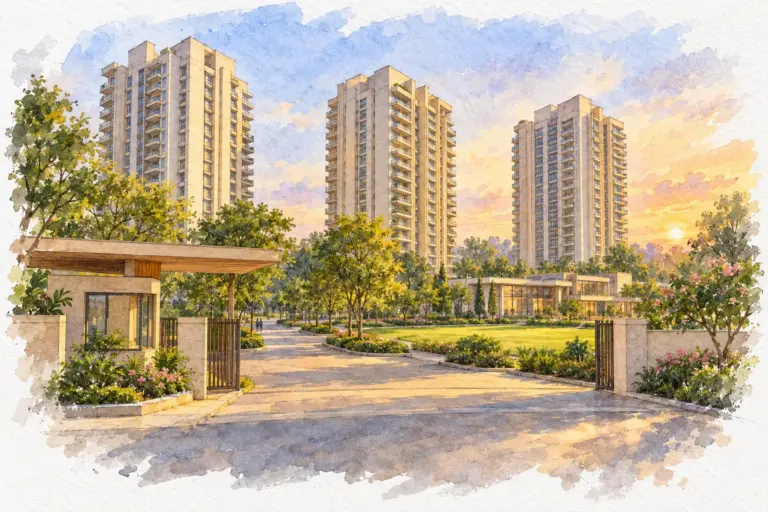 Illustration of Krisumi Waterfall Residences