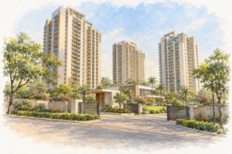Illustration of Krisumi Waterside Residences