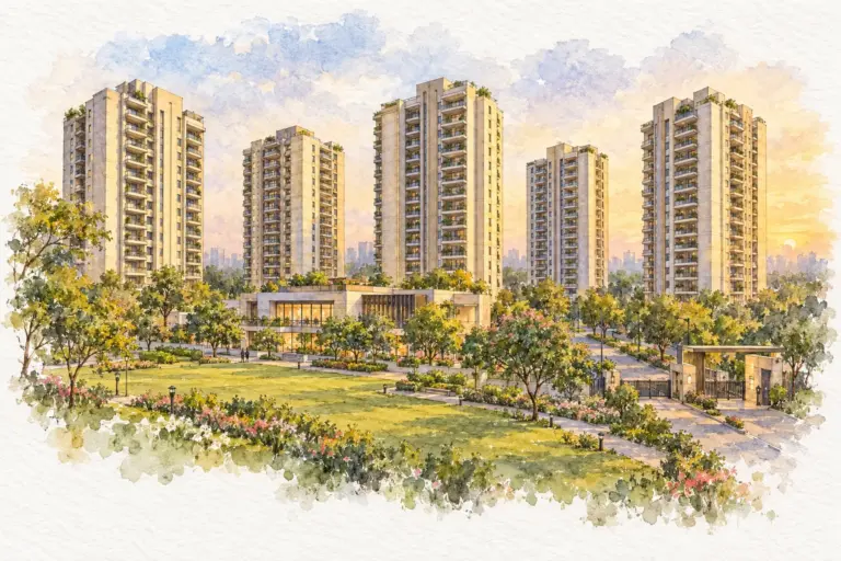 Illustration of Lal Jyoti Apartment