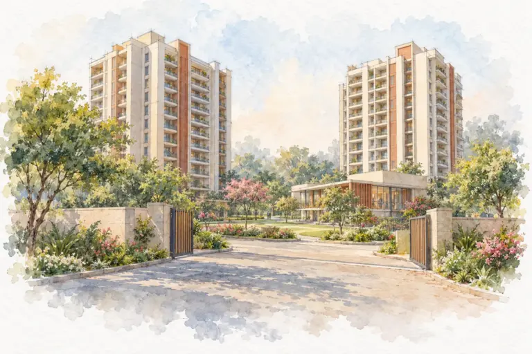 Illustration of Landmark Skyvue