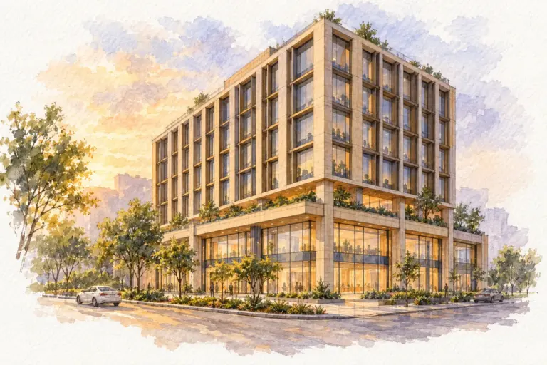 Illustration of Lodha Golf Course Road