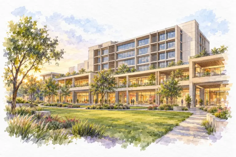Illustration of M3M Capital Financial Center