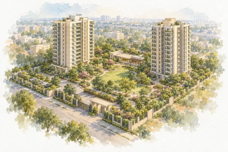 Illustration of M3M Escala